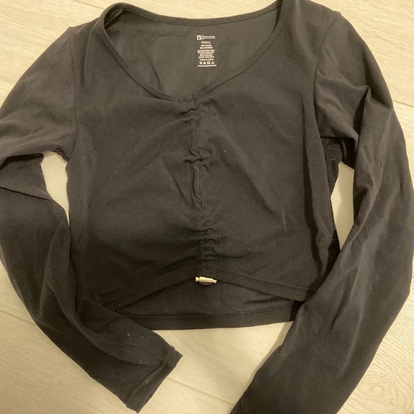 Buffbunny Flora Crop Top in Black - Picture 3 of 7